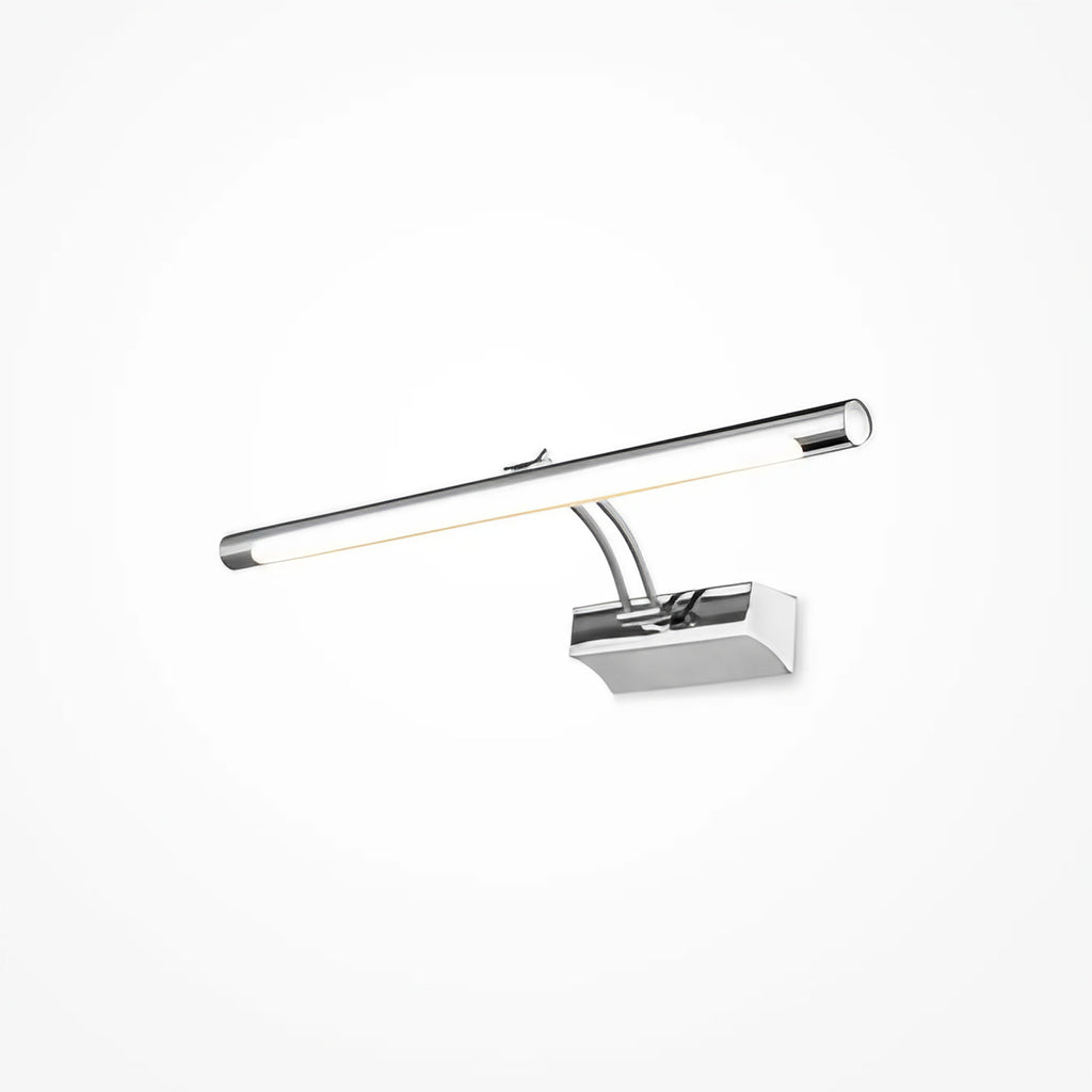 Applique LED pour tableau en aluminium argent, 52 ou 72 cm