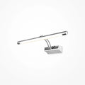 Applique LED pour tableau en aluminium argent, 52 ou 72 cm