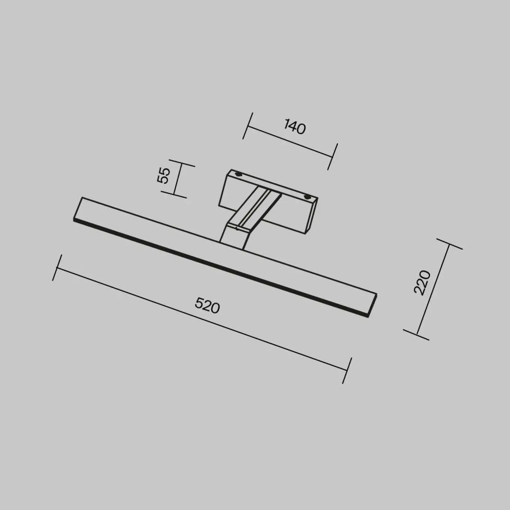 Applique LED pour tableau, 52 cm, lumière neutre 4000 K