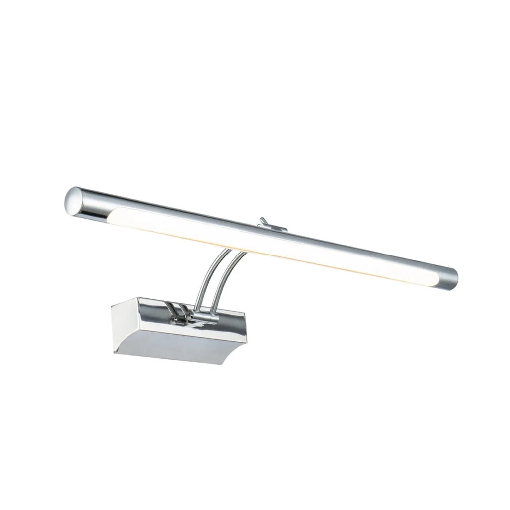 Applique LED pour tableau en aluminium argent, 52 ou 72 cm