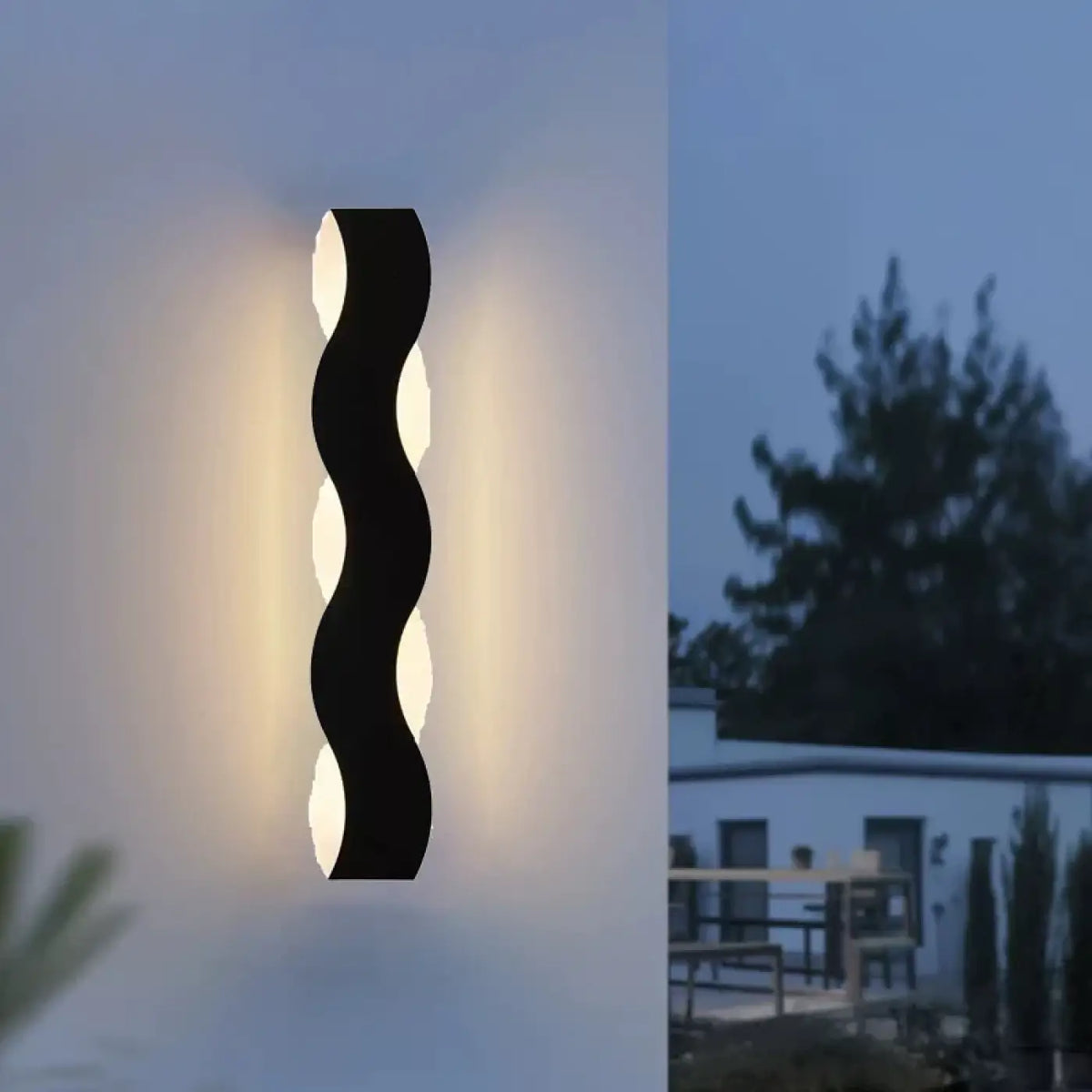 Applique murale LED en aluminium, quatre tailles S à XL