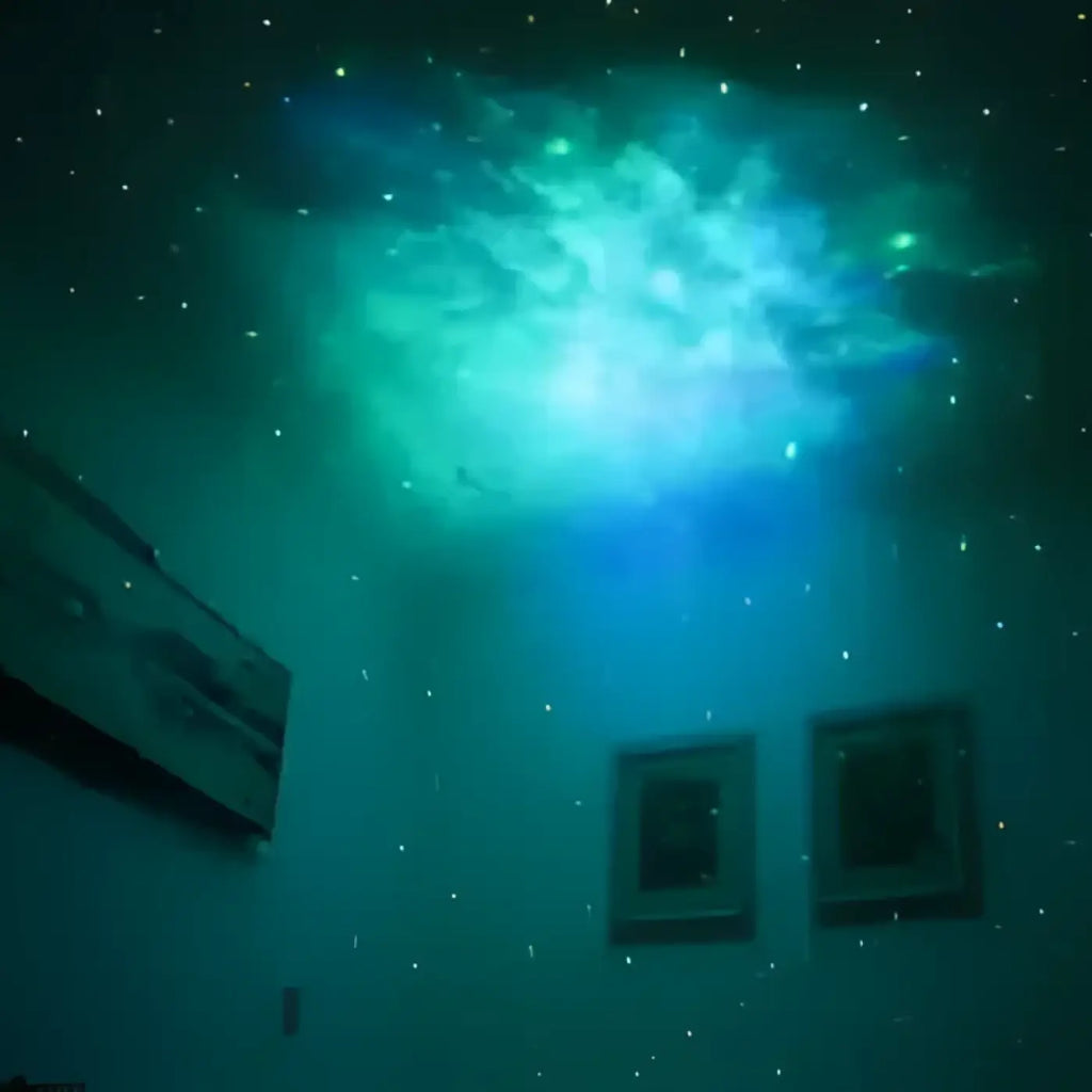 Projecteur astronaute galaxie, 8 effets de nébuleuses, télécommande