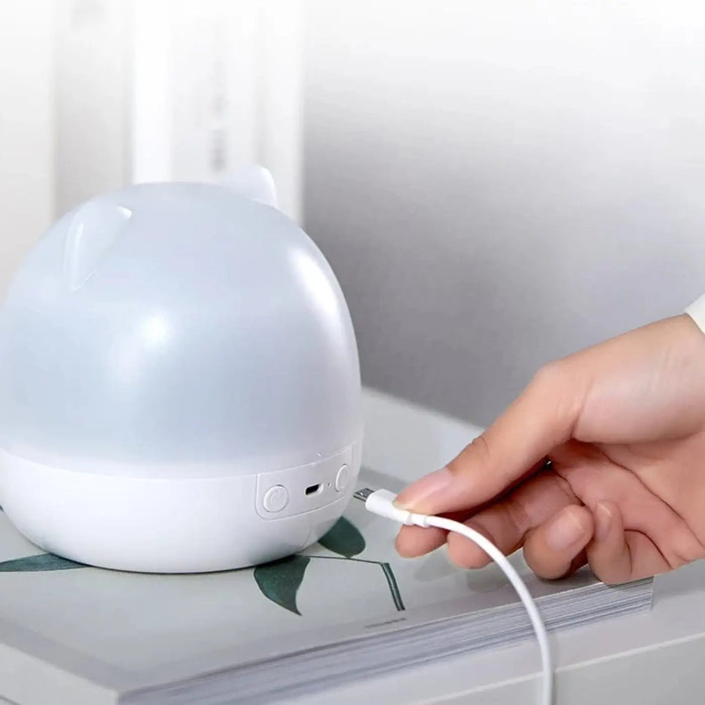 Veilleuse projecteur pour bébé, motifs animés en couleurs au plafond