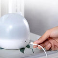 Veilleuse projecteur pour bébé, motifs animés en couleurs au plafond