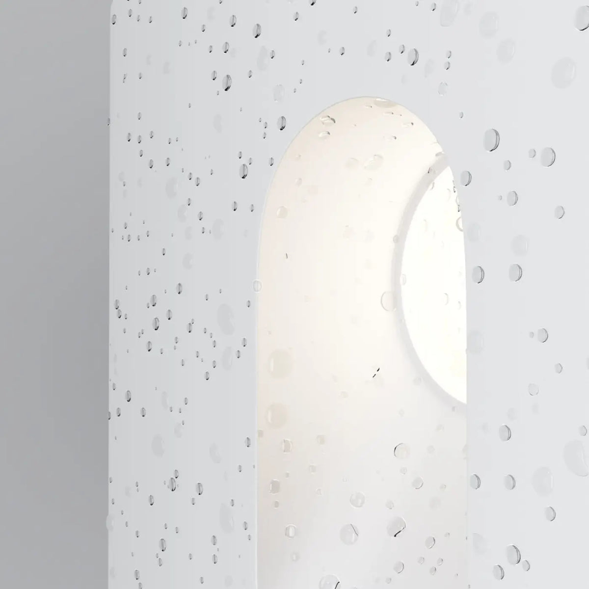 Balise murale LED extérieure pour escalier, IP54, gris ou blanc