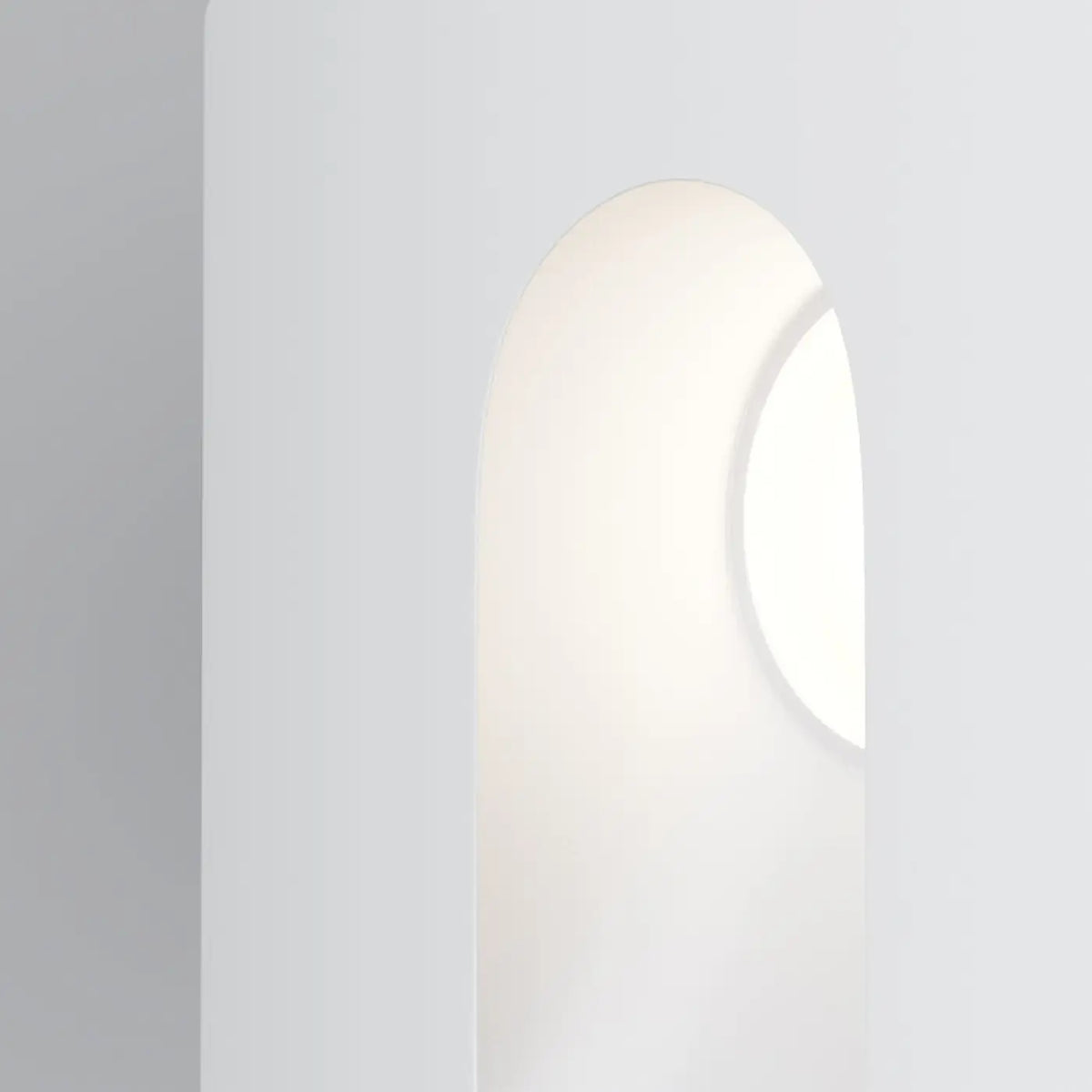 Balise murale LED extérieure pour escalier, IP54, gris ou blanc