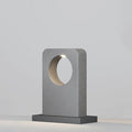 Borne extérieure LED en béton gris, 49 ou 74 cm, IP65