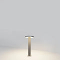 Borne LED extérieure champignon en acier anthracite, IP65