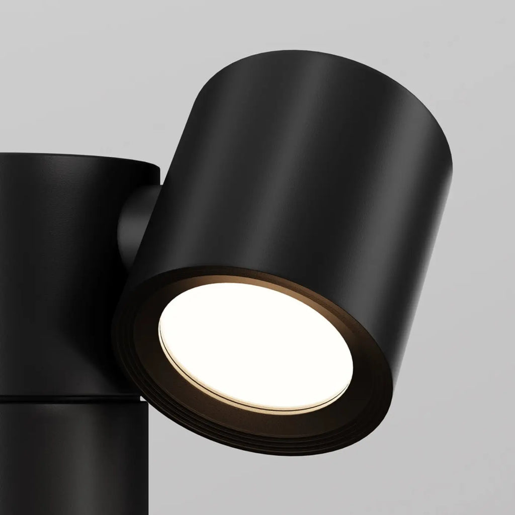 Borne de jardin à projecteur orientable, simple ou double, IP54