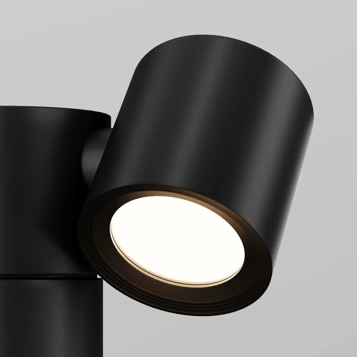 Borne de jardin à projecteur orientable, simple ou double, IP54