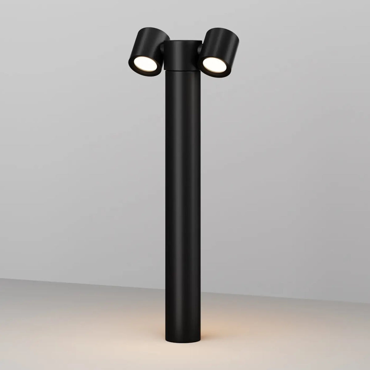Borne de jardin à projecteur orientable, simple ou double, IP54