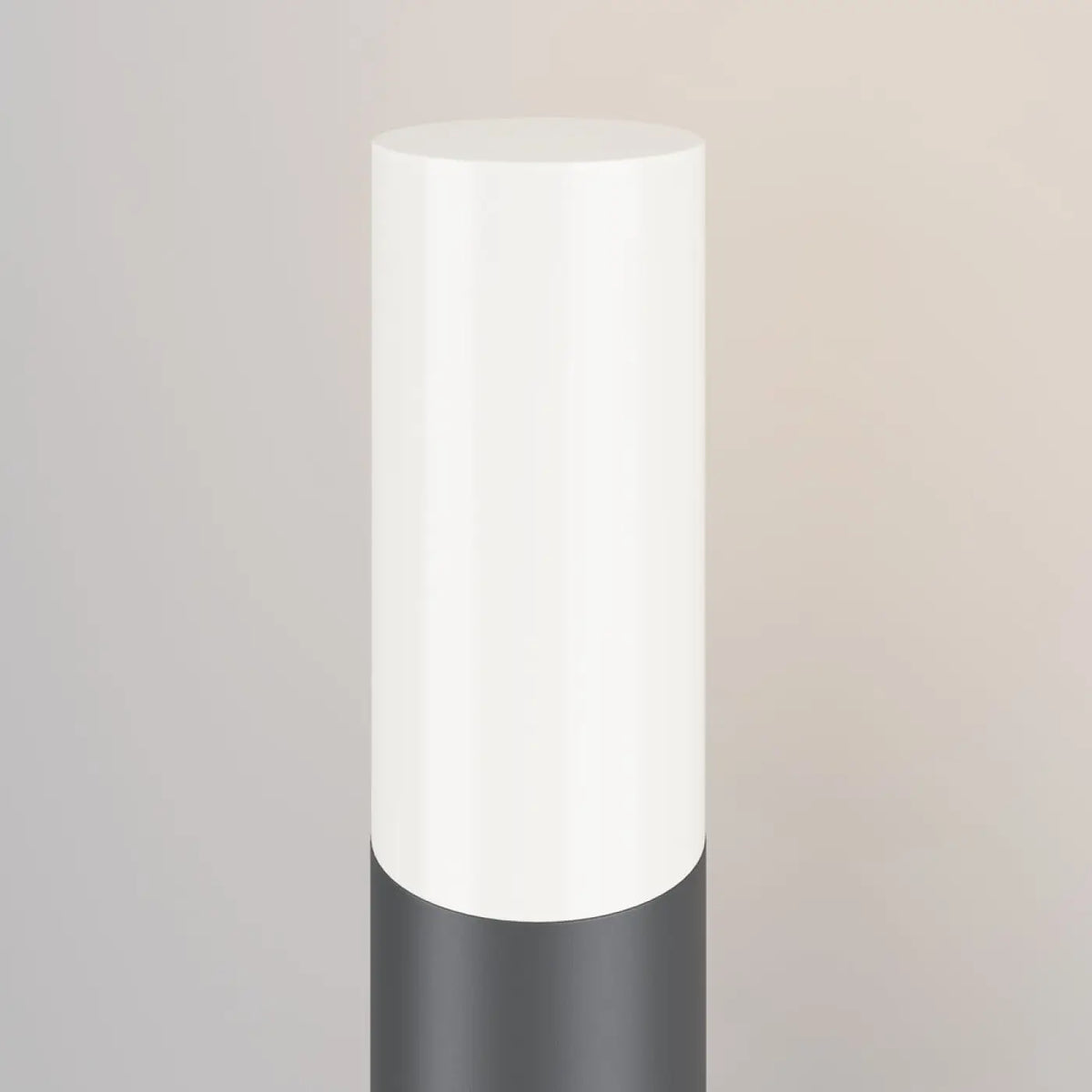 Borne de jardin colonne fine en acier, 30 ou 80 cm, IP54