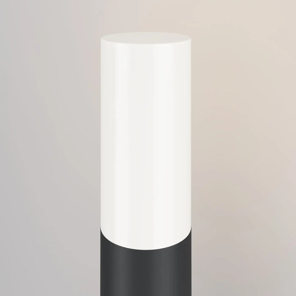 Borne de jardin colonne fine en acier, 30 ou 80 cm, IP54