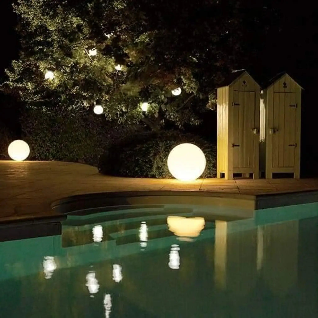 Boule lumineuse à poser, quatre tailles de S à XL