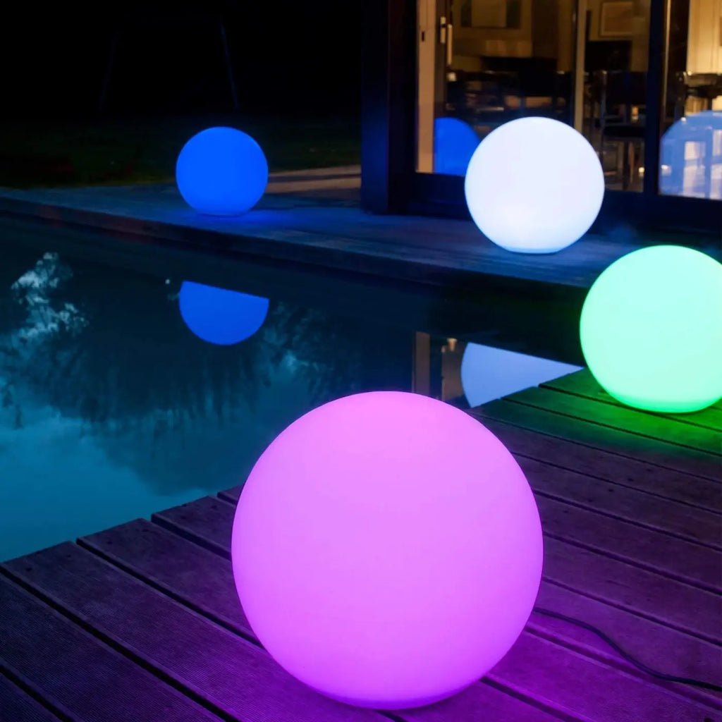 Boule lumineuse à poser, quatre tailles de S à XL