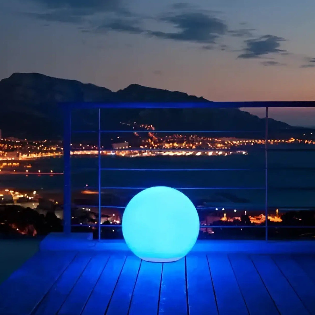 Boule lumineuse à poser, quatre tailles de S à XL