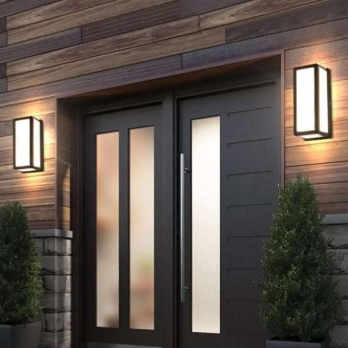 Éclairage extérieur de terrasse au design minimaliste