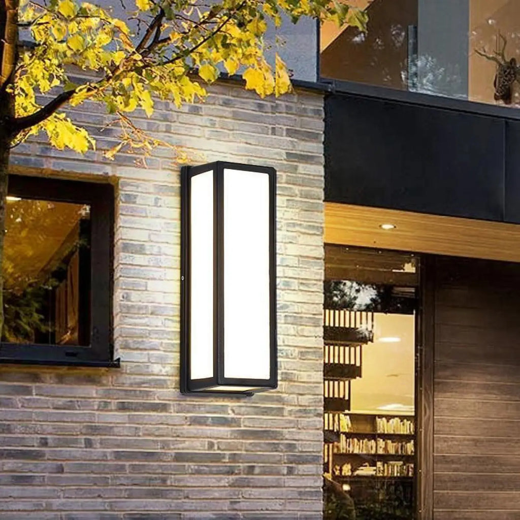 Éclairage extérieur de terrasse au design minimaliste