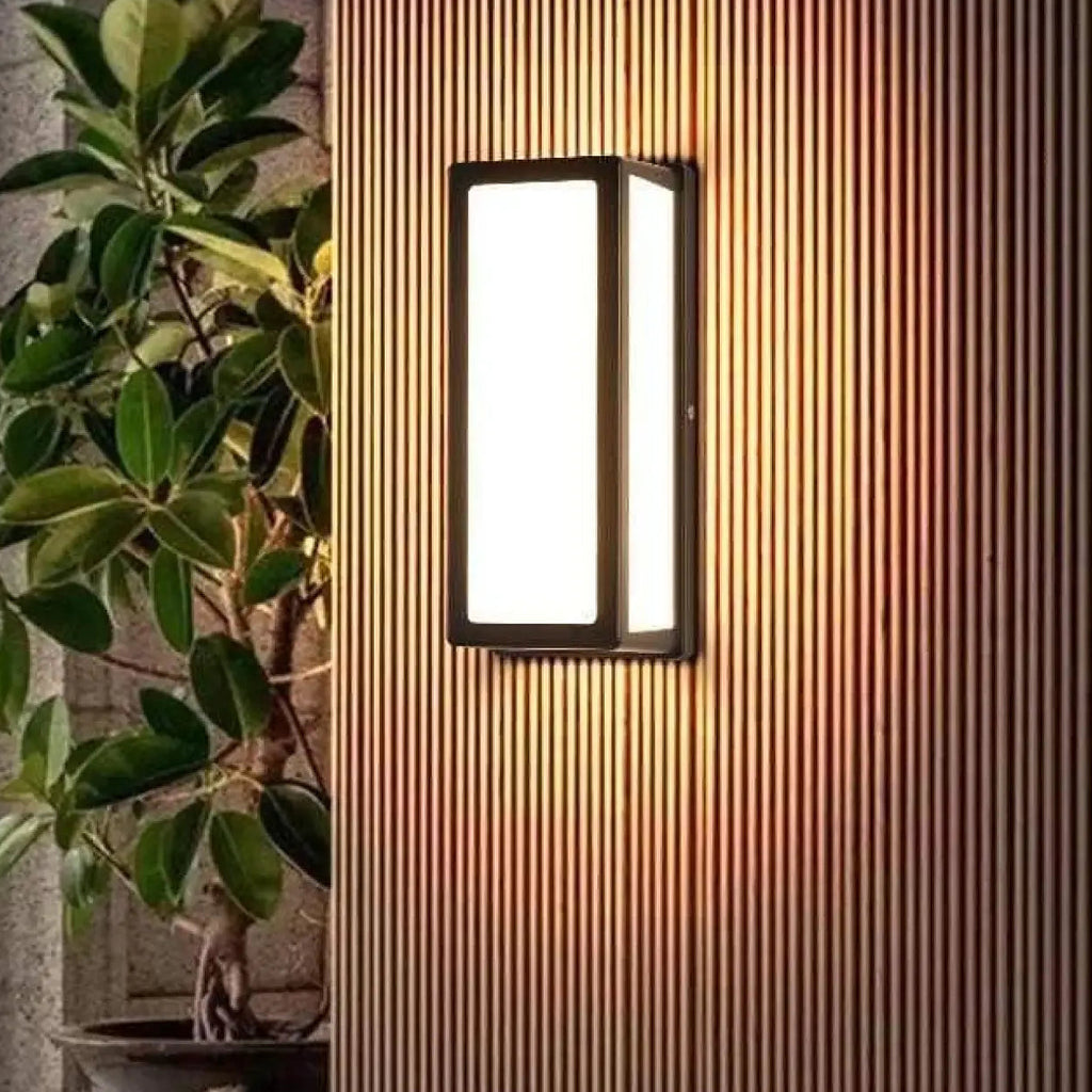 Éclairage extérieur de terrasse au design minimaliste