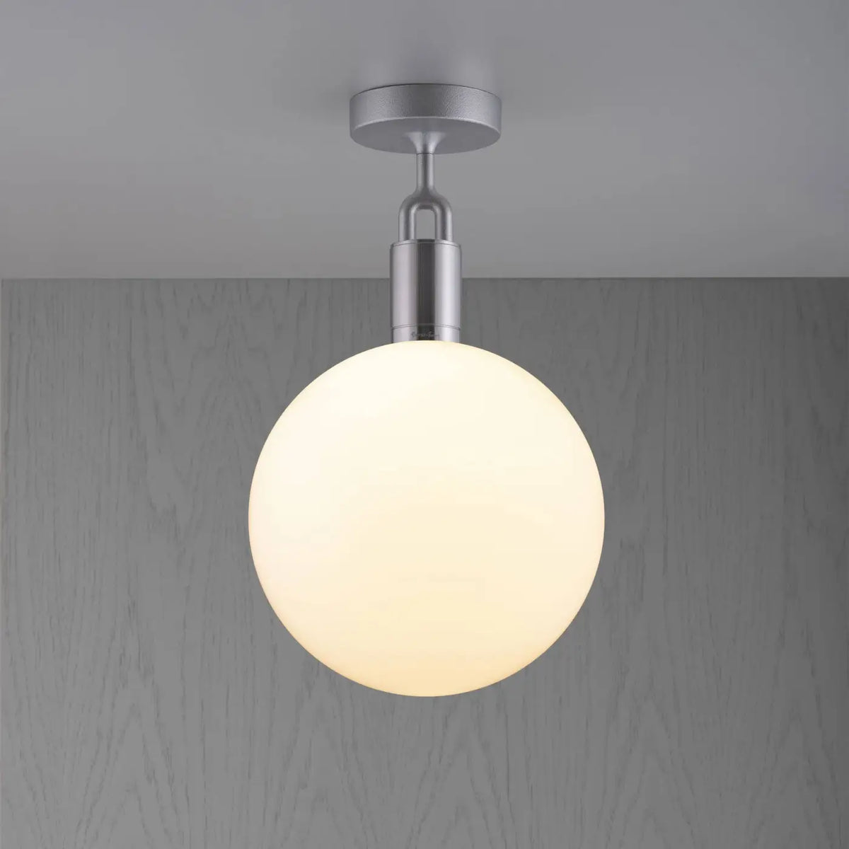 Globe de rechange en verre soufflé, opale ou fumé, 20 ou 29 cm