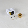 Kit déflecteur en métal massif et filtre nid d'abeille pour spot, doré