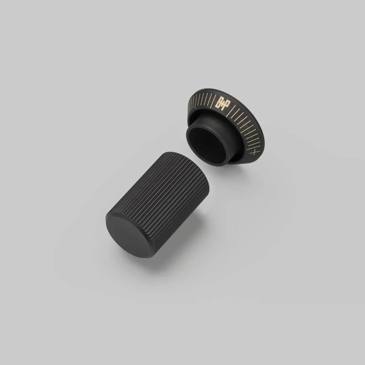 Bouton moleté en métal pour variateur, kit de finition, gris