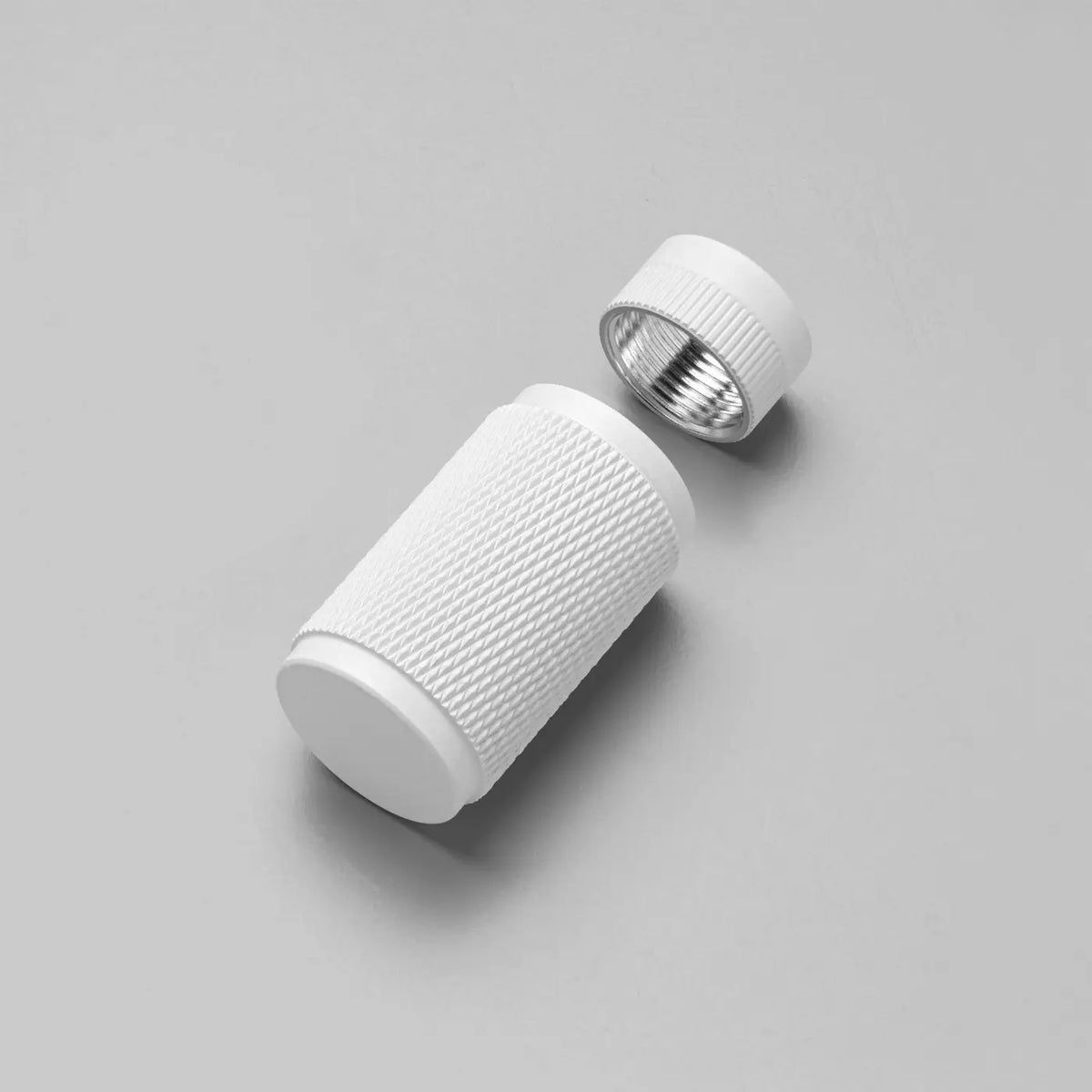 Bouton moleté en métal pour variateur, kit de finition, blanc
