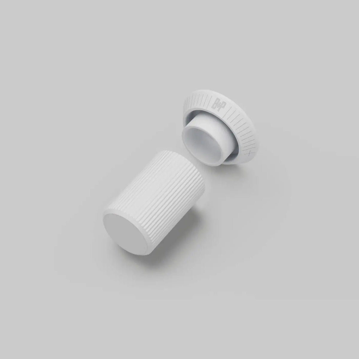 Bouton moleté en métal pour variateur, kit de finition, blanc
