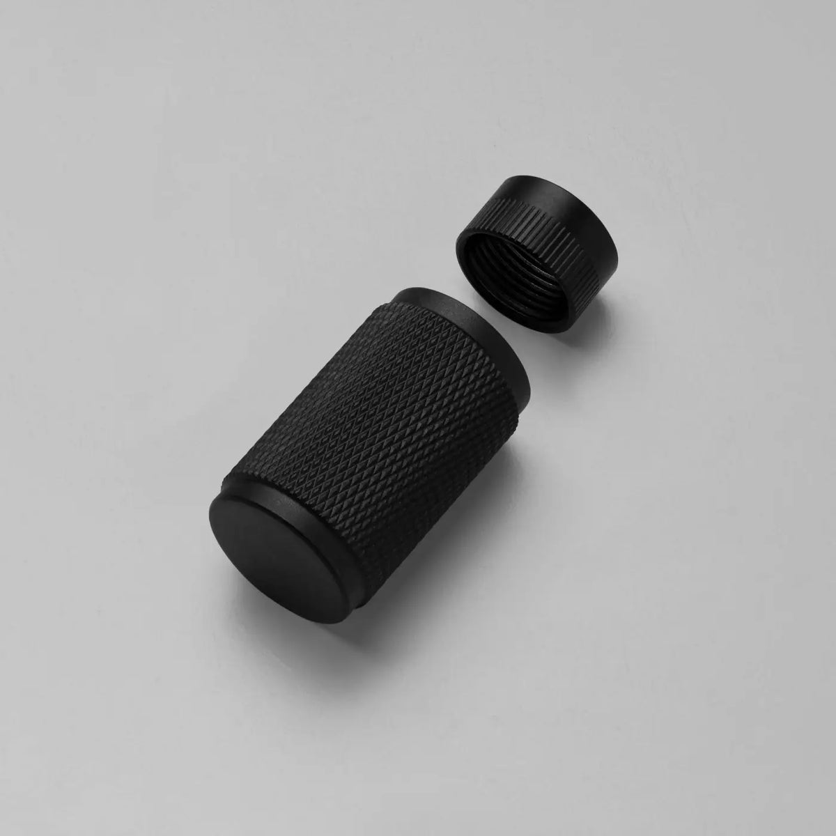Bouton moleté en métal pour variateur, kit de finition, noir