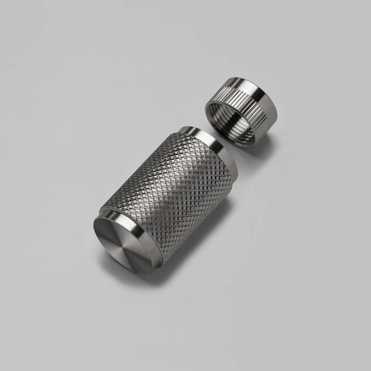 Bouton moleté en métal pour variateur, kit de finition, argenté