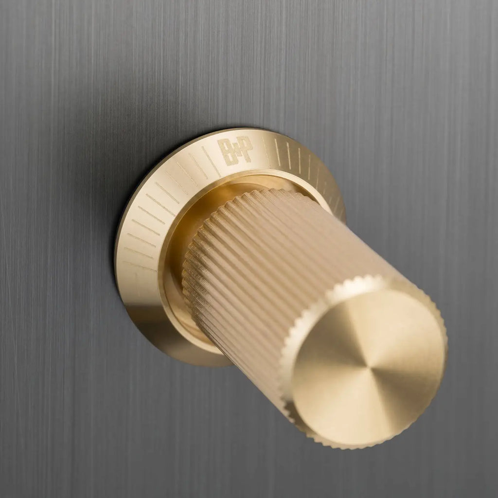 Bouton moleté en métal pour variateur, kit de finition