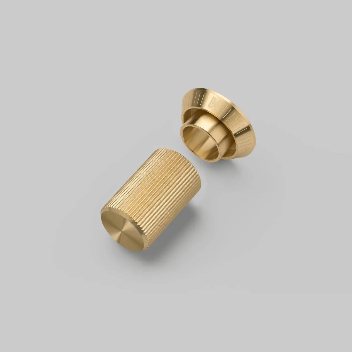 Bouton moleté en métal pour variateur, kit de finition, doré