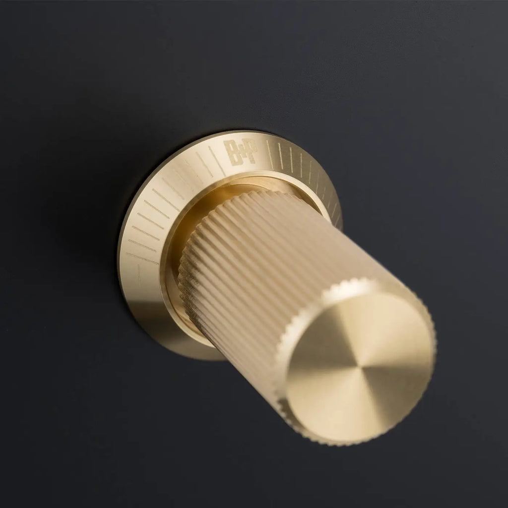 Bouton moleté en métal pour variateur, kit de finition
