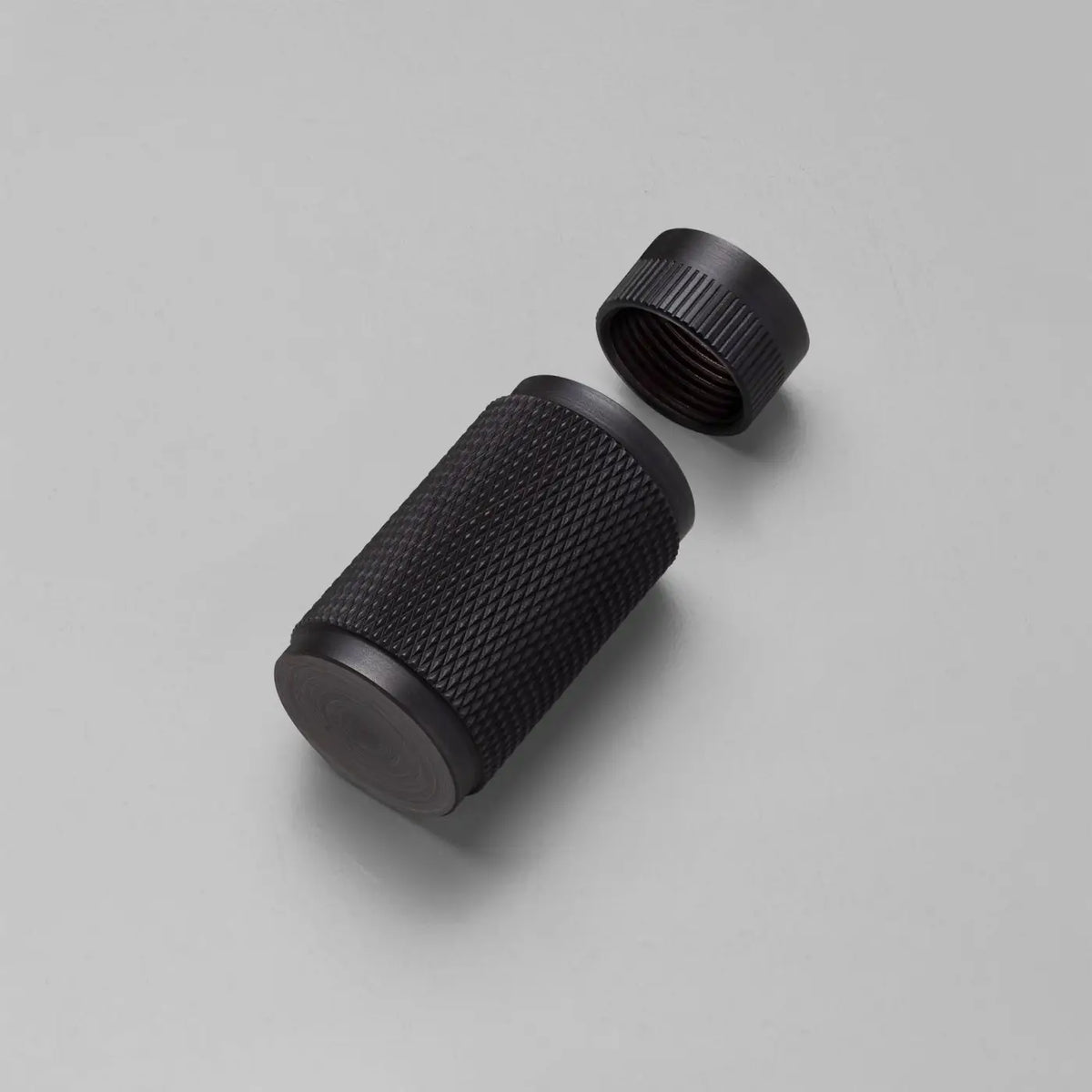 Bouton moleté en métal pour variateur, kit de finition, gris