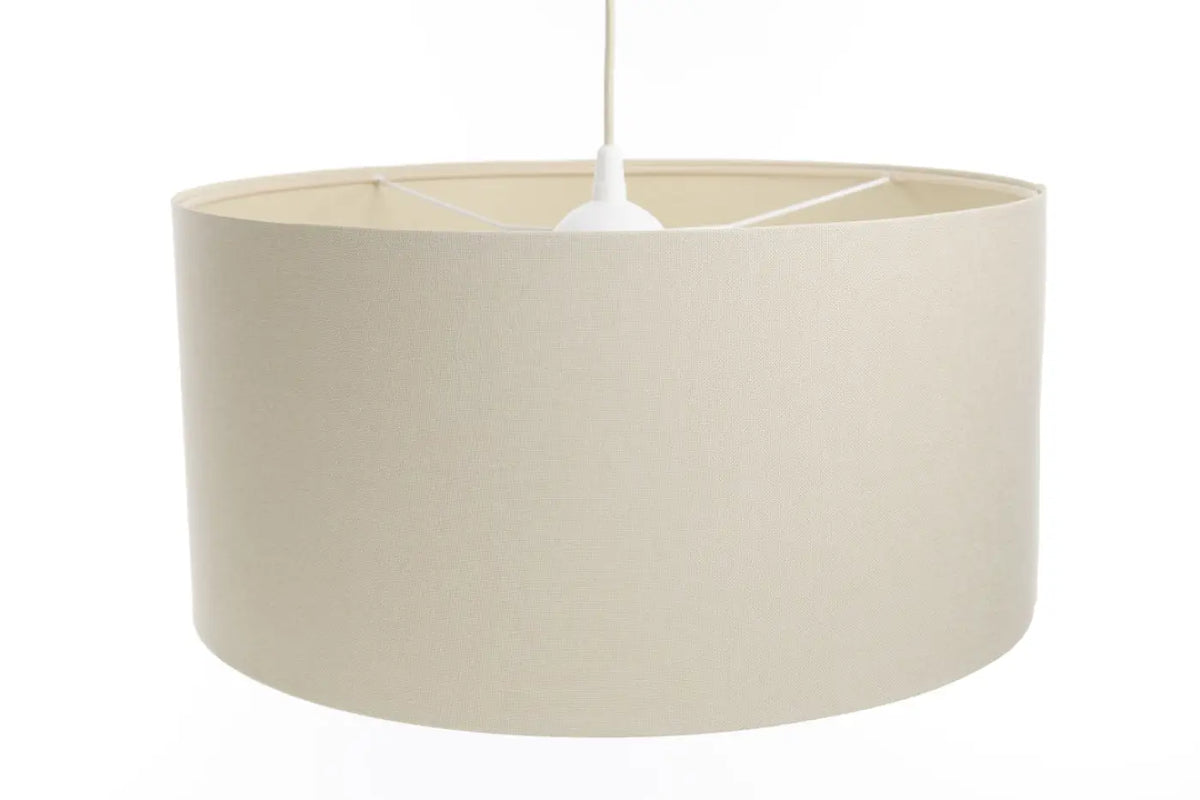 Suspension en tissu crème et écru, tailles S à XL