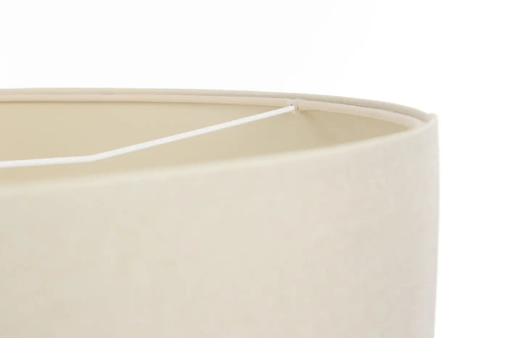 Suspension en tissu crème et écru, tailles S à XL