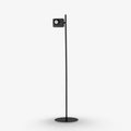 Lampadaire liseuse à spot orientable, tige fine minimaliste