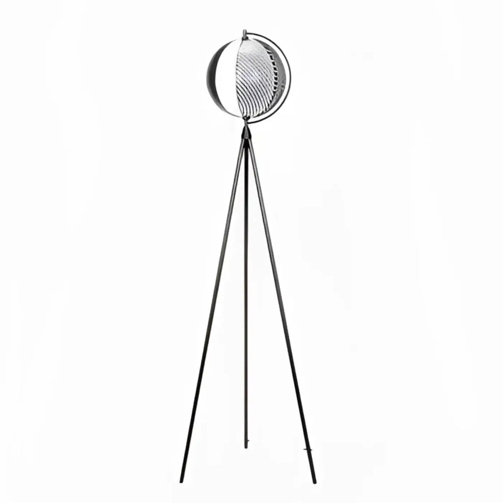 Lampadaire avec boule lumineuse, lampe sur pied moderne