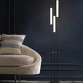 Lampadaire LED design à tubes lumineux