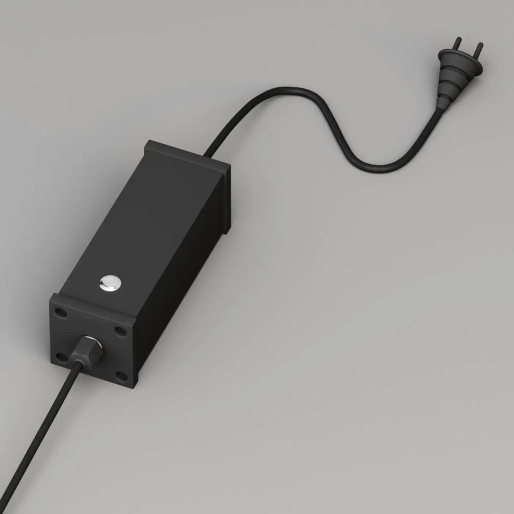 Lampadaire extérieur LED en fil d'acier noir ajouré, 65 cm
