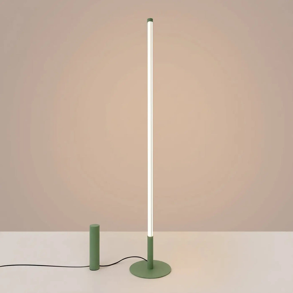 Lampadaire tube lumineux vertical LED, 150 cm, 16 coloris