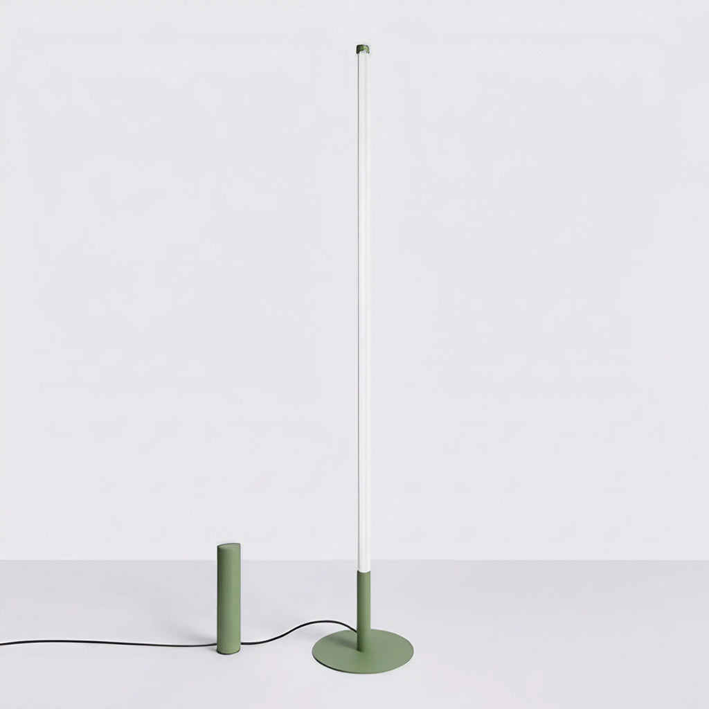 Lampadaire tube lumineux vertical LED, 150 cm, 16 coloris