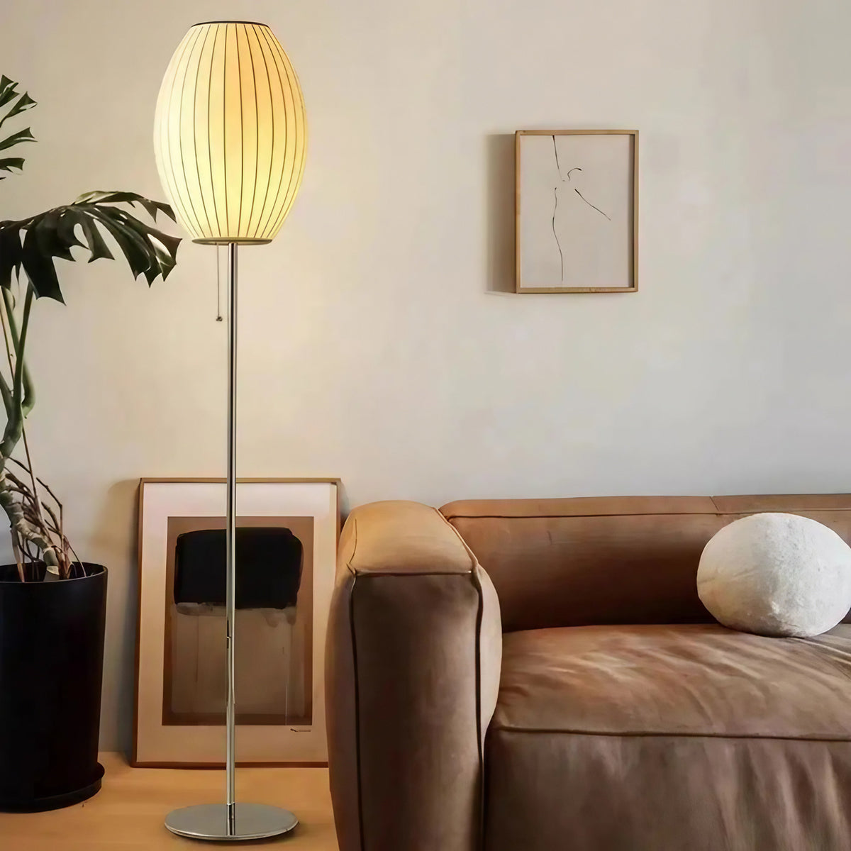 Lampadaire nordique à globe lumineux, quatre modèles