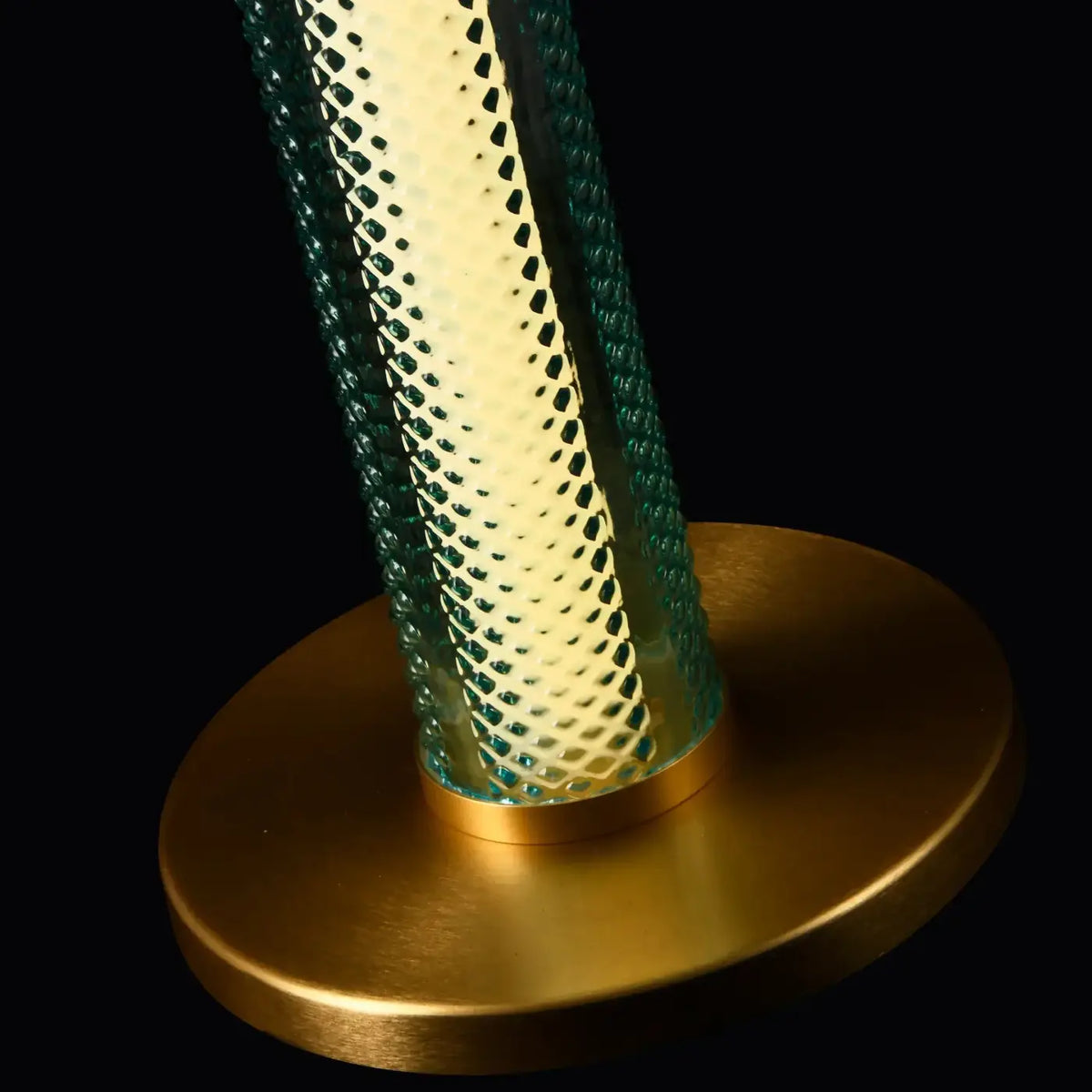 Lampadaire LED doré de 1,50 m, intensité réglable, rose ou bleu