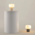 Lampe dôme en céramique blanche, 19 cm, culot G9