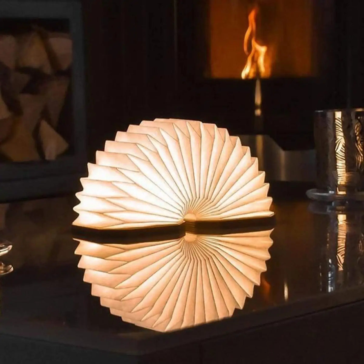 Lampe accordéon modulable, à poser, suspendre ou fixer au mur
