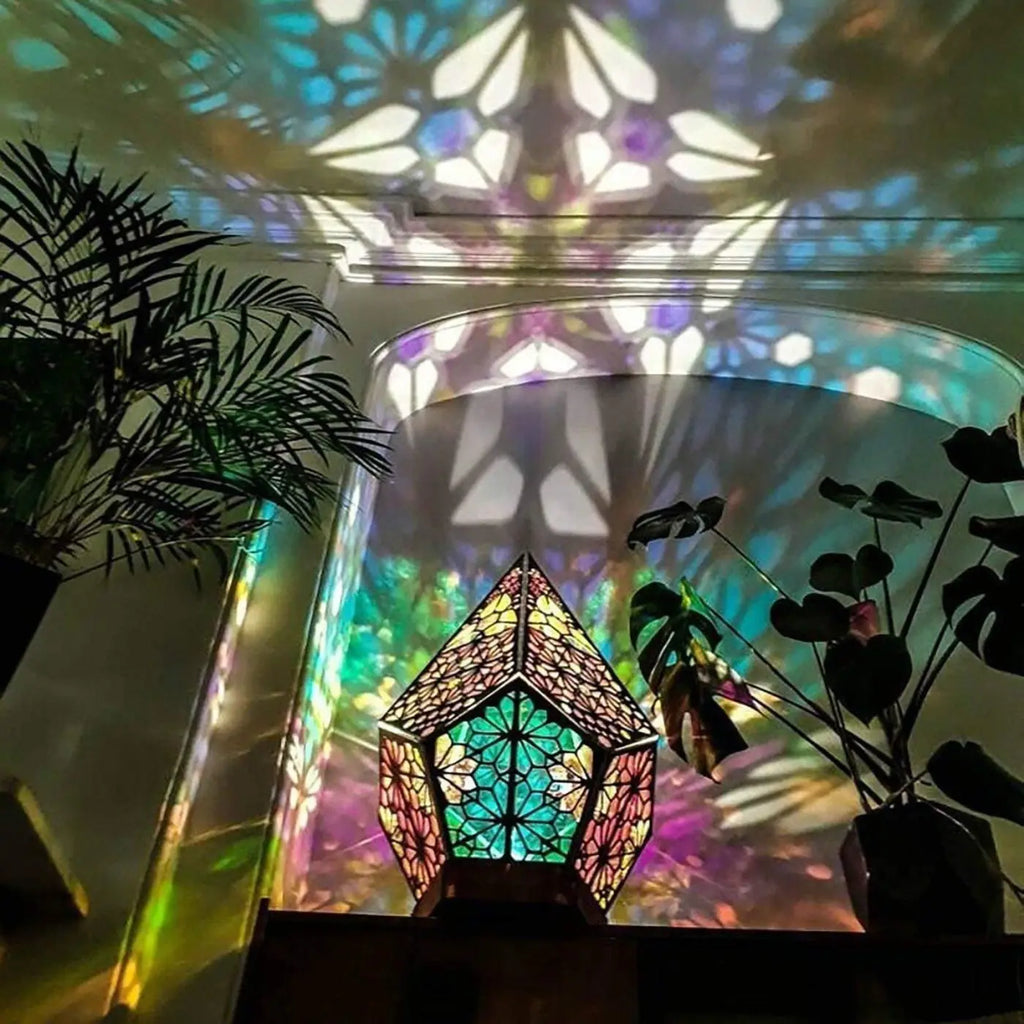Lampe de chevet au style bohème