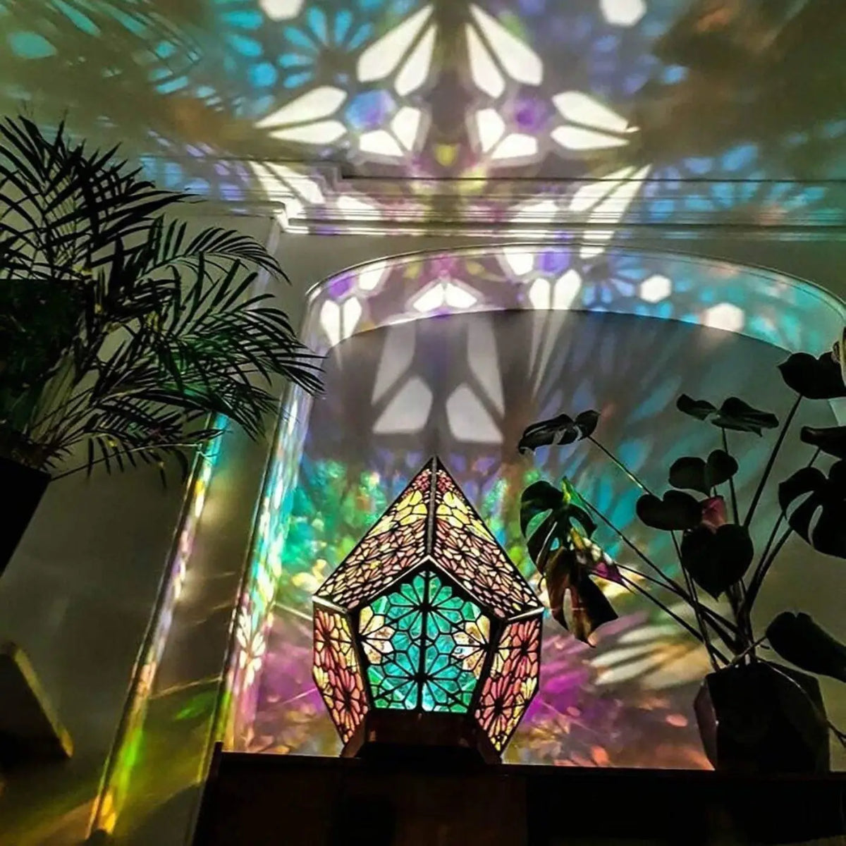 Lampe de chevet au style bohème