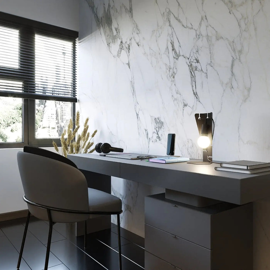 Lampe de bureau plaque en acier découpée, ampoule pendante E27