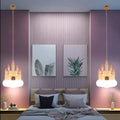 Suspension château pour chambre d'enfant, abat-jour décoratif
